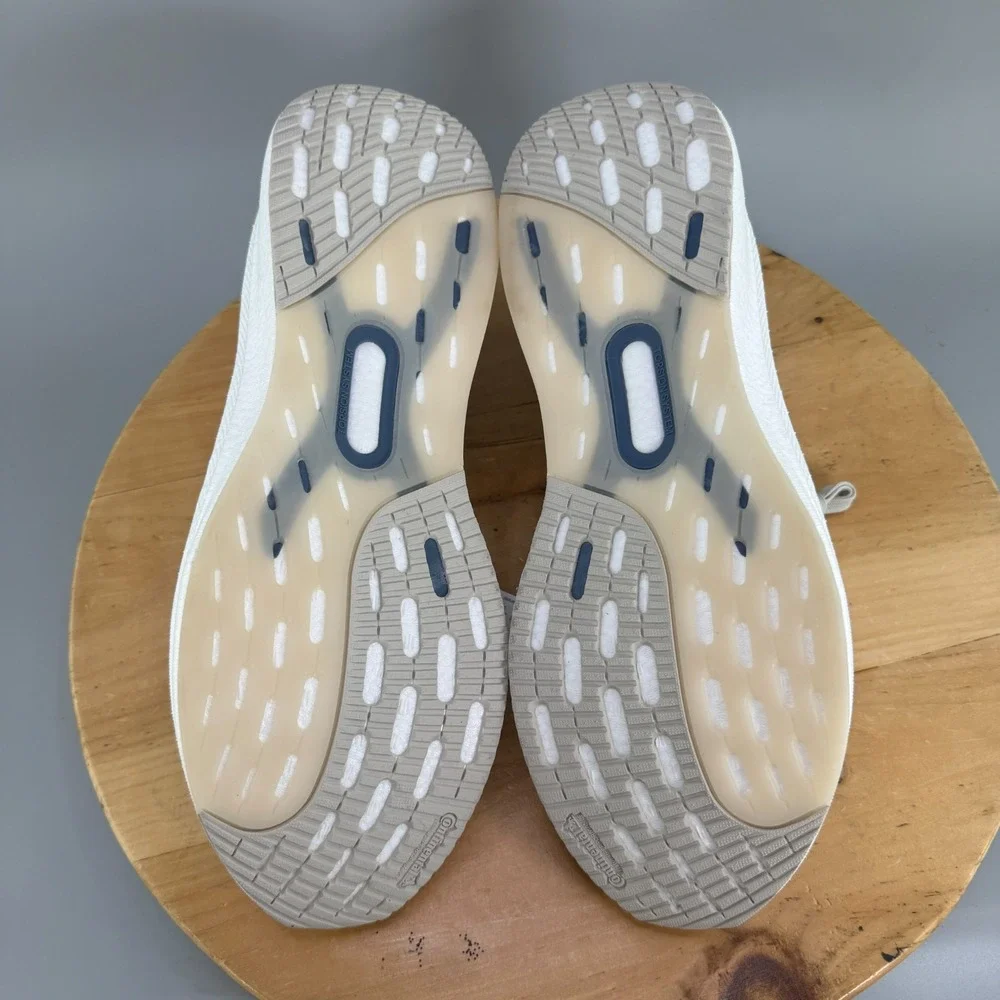 Adidas Ultraboost 5X Men's Size 16 Running Shoes Light Cream Blue Grey NEW